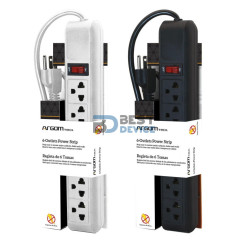 FILTRO DE LINEA ARGOMTECH ARG-AC-0251BK 6 TOMAS