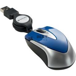 MOUSE VERBATIM 97249 MINI TRAVEL AZUL