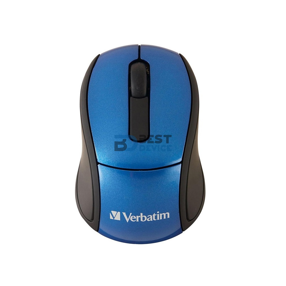 MOUSE VERBATIM 97471 MINI TRAVEL AZUL WIR