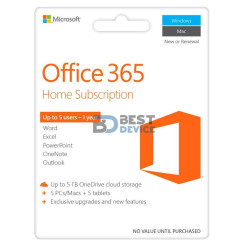 MICROSOFT OFFICE 365 HOME OEM CARD