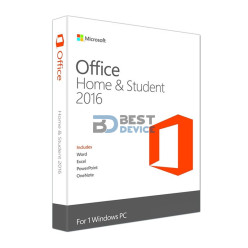 MICROSOFT OFFICE HOME & STUDENT 2016 OEM CARD 32/64