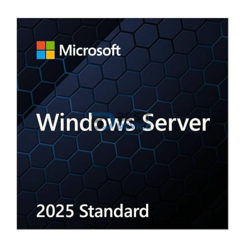 LICENCIA OEM MICROSOFT WINDOWS SERVER STD 2025 SPA 1PK 16C 64B