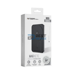 CARGADOR MAGNETICO PORTATIL ARGOMTECH ARG-PB-1160SL TYPO-C 5000 MAH