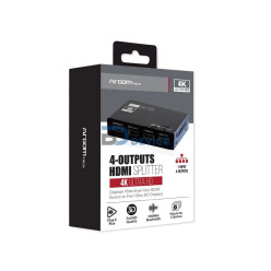 SPLITTER ARGOMTECH ARG-AV-5114 4-OUTPUTS HDMI 4K HD
