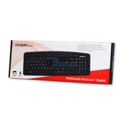 TECLADO ARGOMTECH ARG-KB-7807 MULTIMEDIA