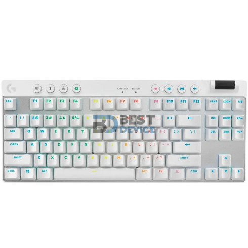 TECLADO GAMER LOGITECH G PRO X TKL 920-012143 LITESPEED BCO