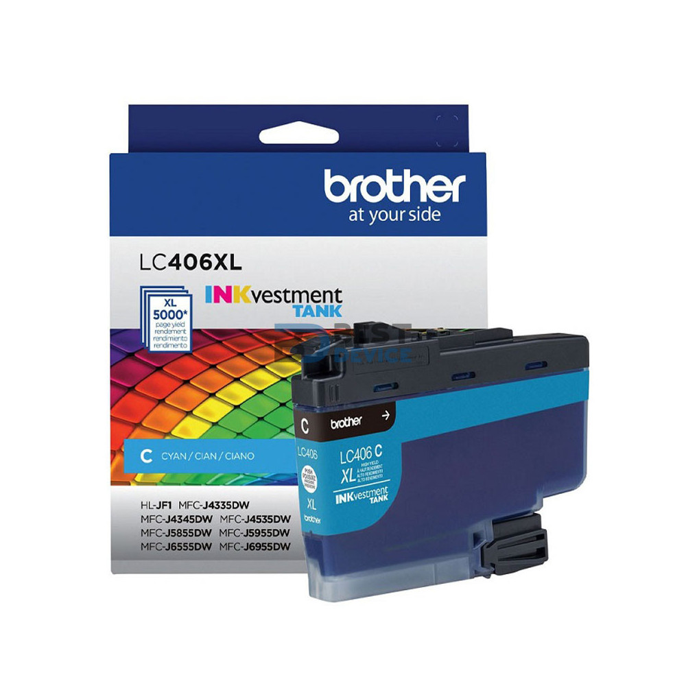 TINTA BROTHER LC406XLCS CYAN (MFC-J6955)