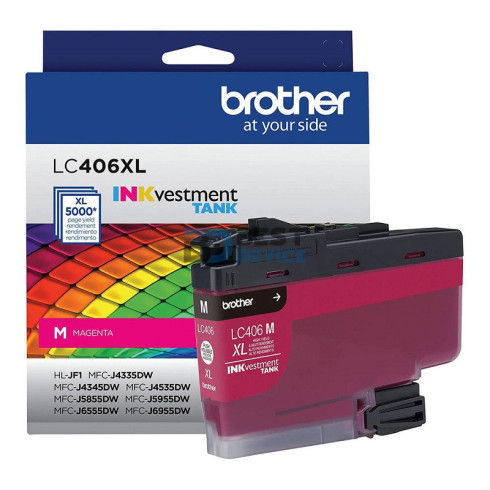 TINTA BROTHER LC406XLMS MAGENTA (MFC-J6955)