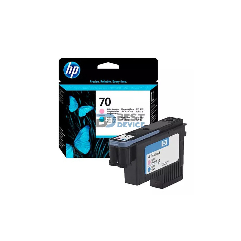 CABEZAL DE IMPRESIÓN HP C9405A 70 CIAN CLARO Y MAGENTA CLARO