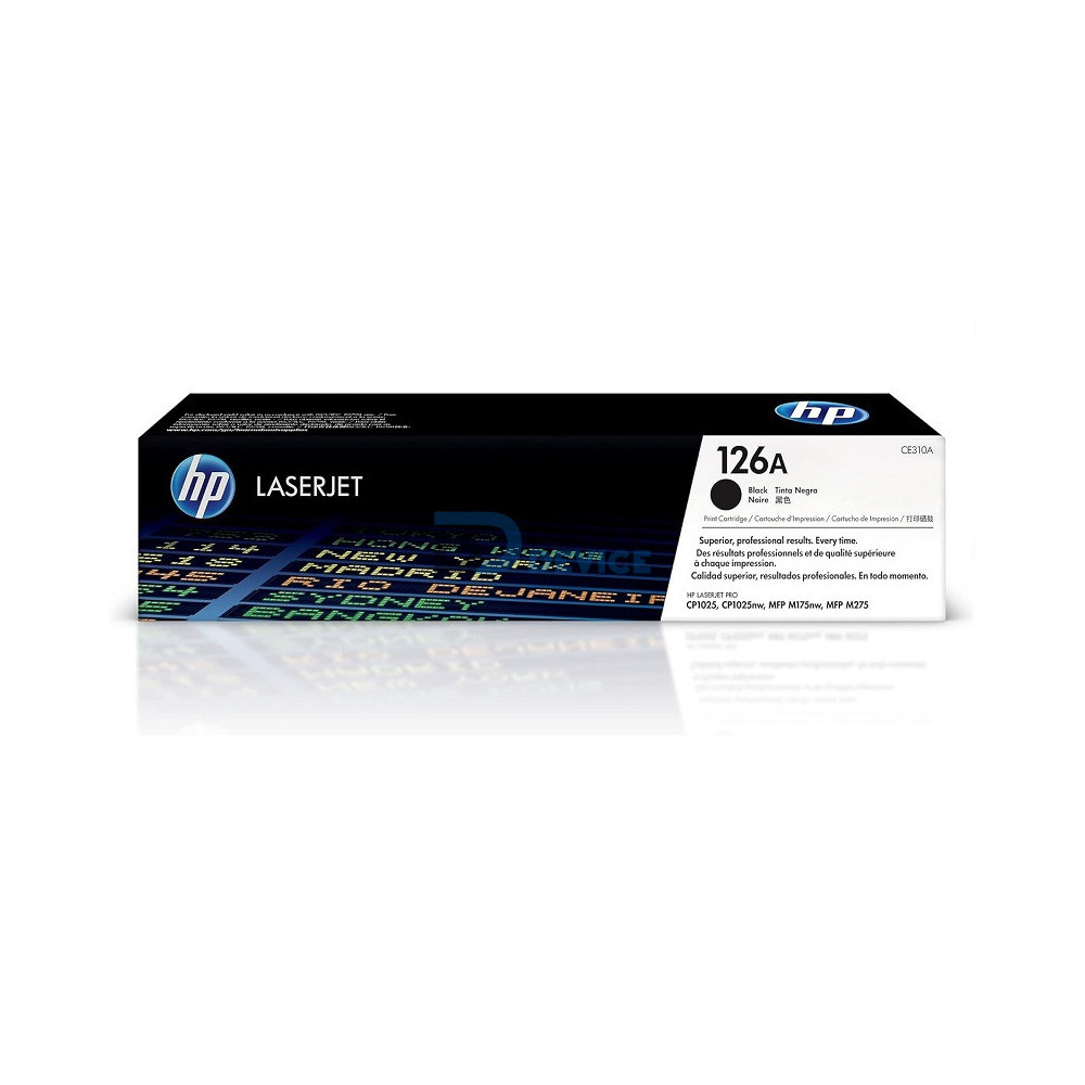 TONER HP CE310A (126A) NEGRO