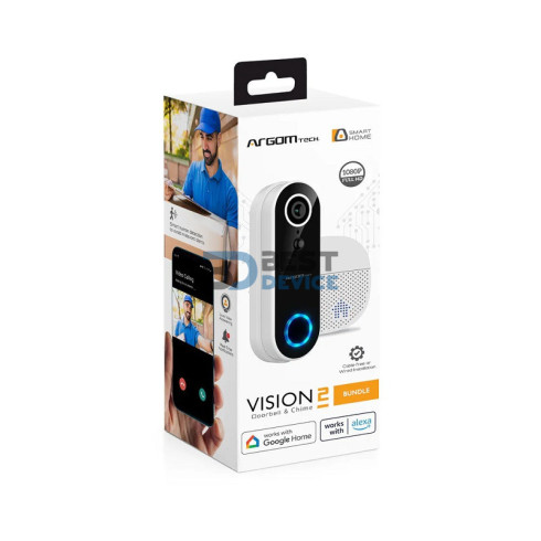 VIDEOPORTERO ARGOMTECH CON TIMBRE INTELIENTE ARG-SV-8002WT