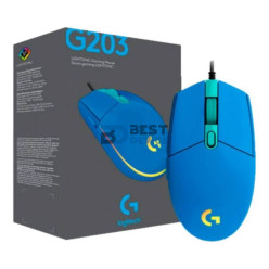 MOUSE GAMER LOGITECH 910-005795 G203 AZUL