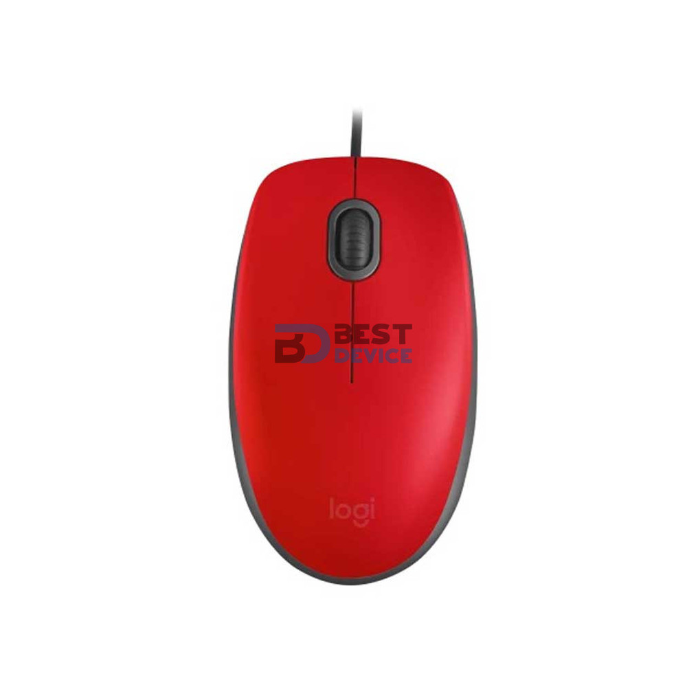 MOUSE LOGITECH 910-006755 M110S ROJO USB