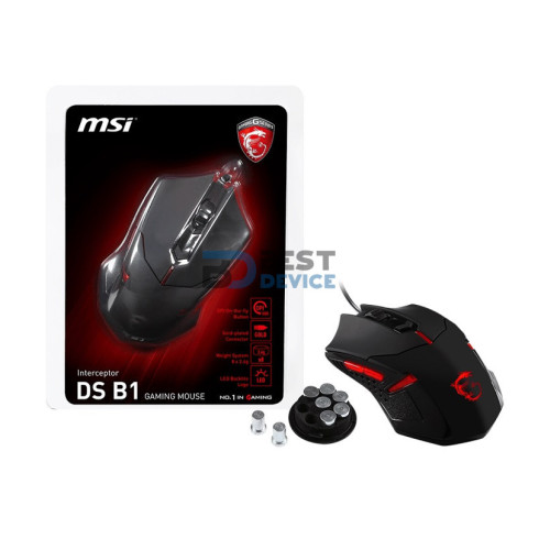 MOUSE GAMER MSI INTERCEPTOR DS B1