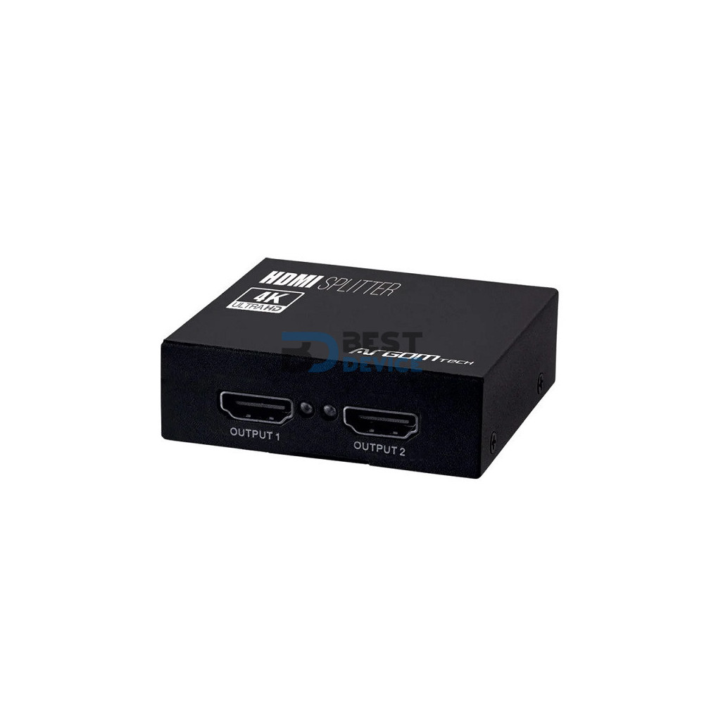 SPLITTER ARGOMTECH ARG-AV-5110 2-OUTPUTS HDMI 4K HD