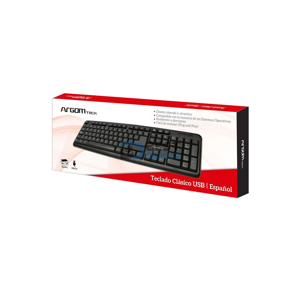 TECLADO ARGOMTECH ARG-KB-7414 USB