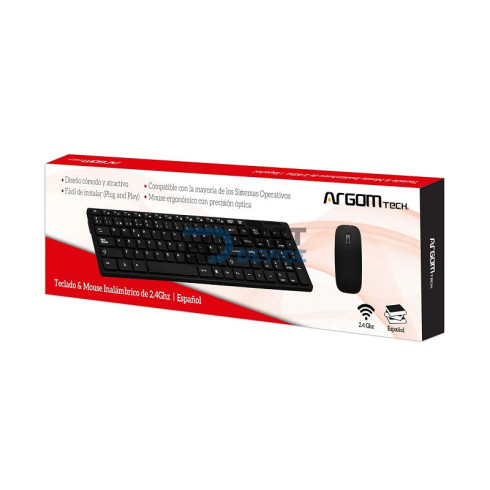 TECLADO ARGOMTECH ARG-KB-7436 KIT WIR
