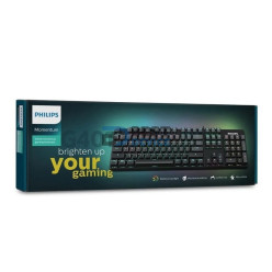 TECLADO GAMER PHILIPS G401 MOMENTUM MECANICO RGB