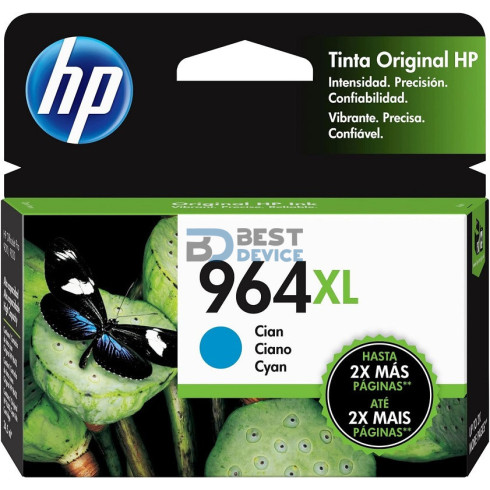 TINTA HP 3JA54AL 964XL CYAN (9010-9020)