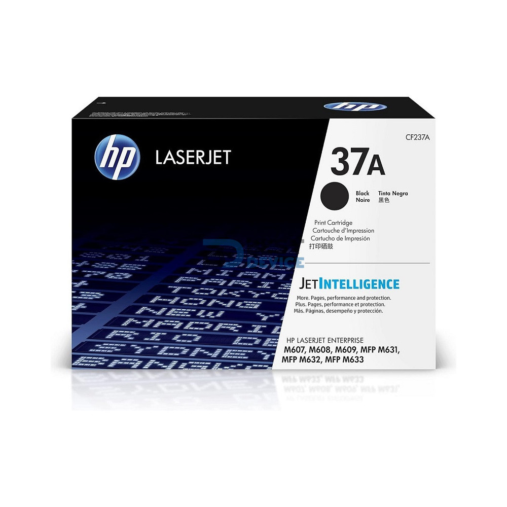 TONER HP CF237A (37A) NEGRO (M607DN)