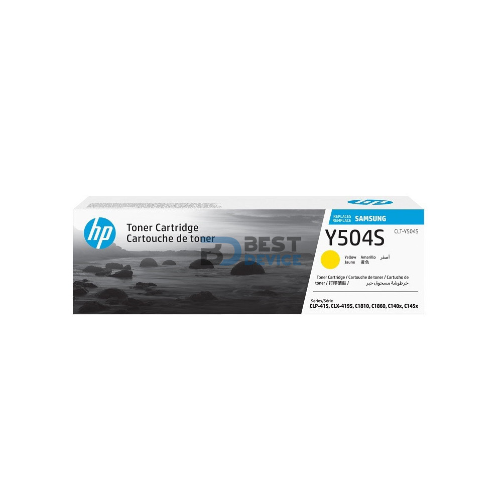 TONER HP SAMSUNG CLT-Y504S YELLOW SU506A