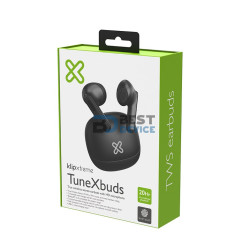 AURICULAR KLIP XTREME KTE-007BK EARPHONE TUNEXBUDS BT NEGRO
