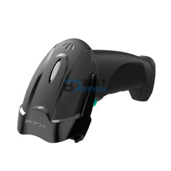 LECTOR DE CODIGOS DE BARRA FTX LC013SH5 1D LASER S/BASE USB/MANUAL/NEGRO