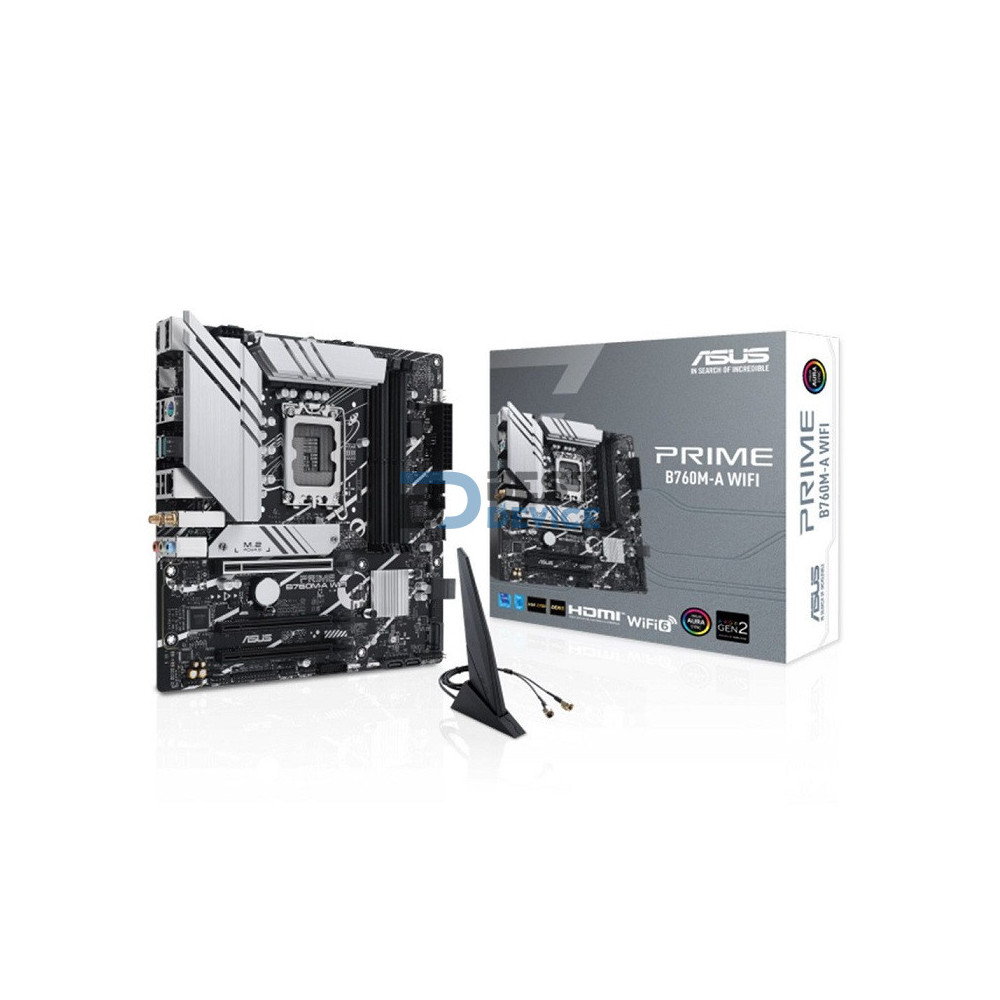 PLACA MADRE ASUS 1700 B760M-A WIFI DDR5 PRIME S/R/HDMI/DP/2M2/USB3.2/MATX