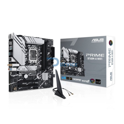 PLACA MADRE ASUS 1700 B760M-A WIFI DDR5 PRIME S/R/HDMI/DP/2M2/USB3.2/MATX