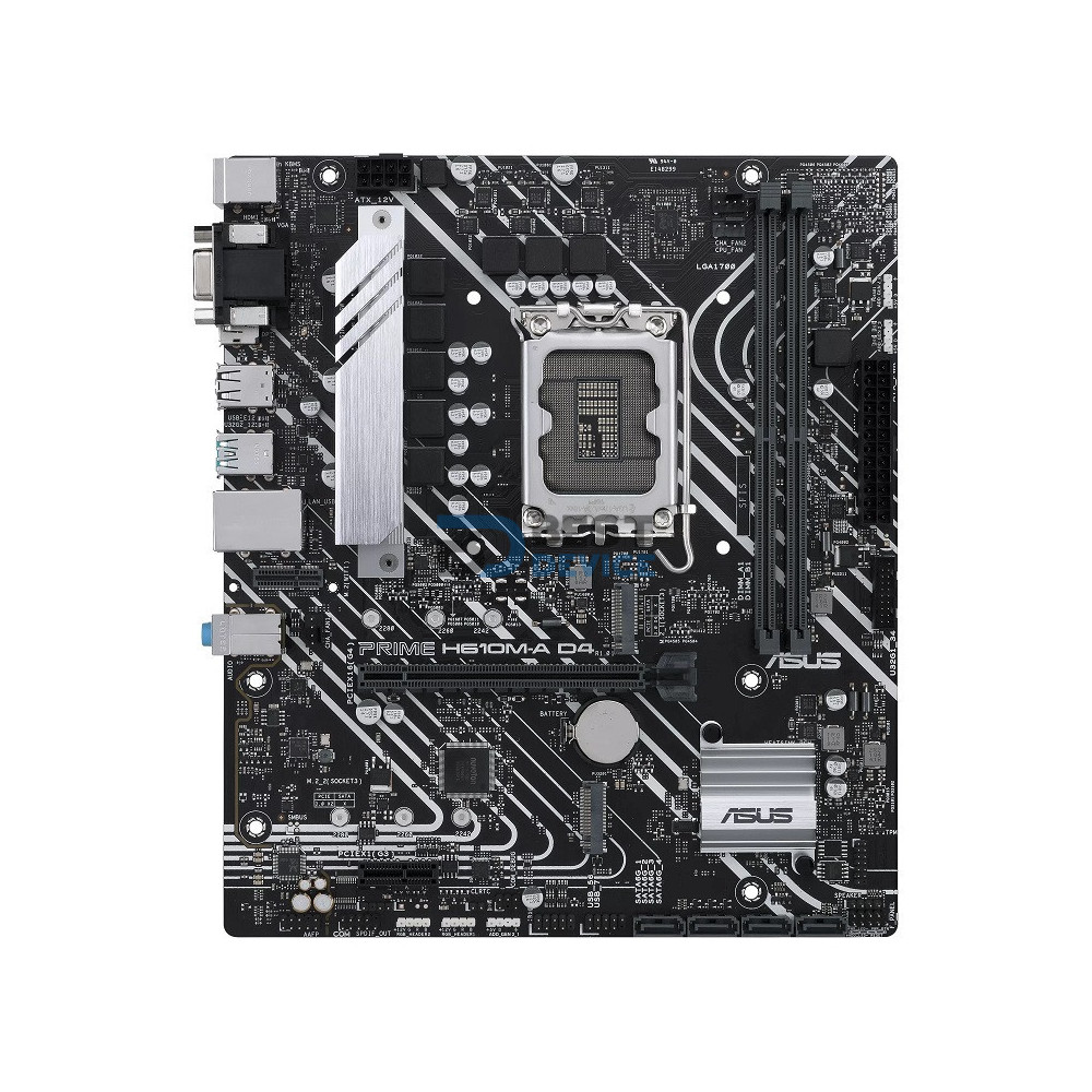 PLACA MADRE ASUS 1700 H610M-A D4 PRIME V/S/R/HDMI/DP/2M2/USB3.2/MATX