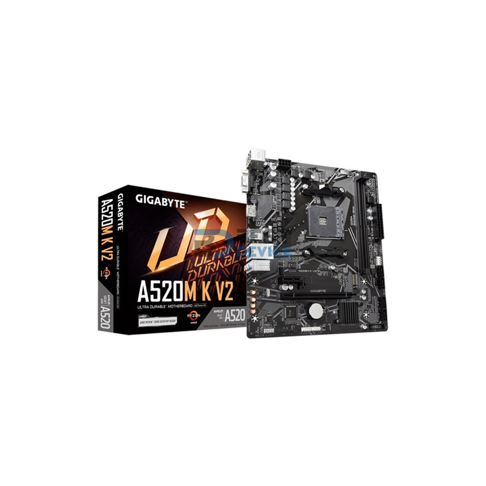 PLACA MADRE GIGABYTE AM4 A520M K V2 V/S/R/HDMI/M2/DDR4/USB3.2/MATX