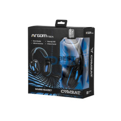 AURICULAR GAMER ARGOMTECH ARG-HS-2845BK NEGRO/AZUL