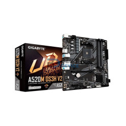 PLACA MADRE GIGABYTE AM4 A520M DS3H V2 S/R/HDMI/DP/M2/DDR4/USB3.2/MATX