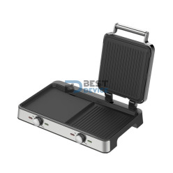 PARRILLA GRILL ELECTRICA 2 EN 1 FTX EG2-718 2100W