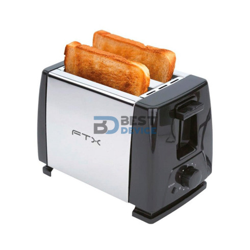 TOSTADORA FTX TSR2-75 750W 2 RANURAS/NEGRO/INOXIDABLE 130833