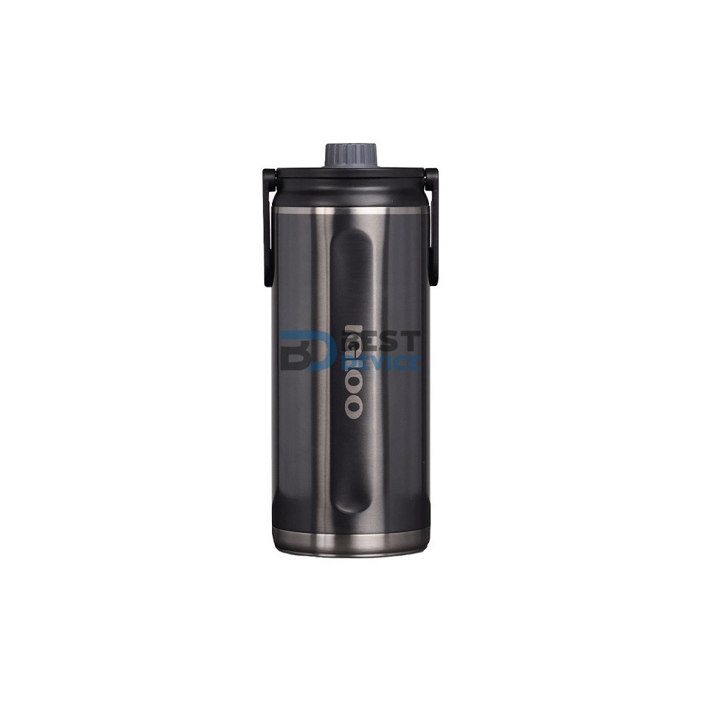 BOTELLA TÉRMICA IGLOO 2.4L CHUG NEGRO CON MANIJA 71101