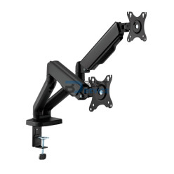 SOPORTE FTX PARA 2 MONITORES 17" A 32" FTX46-C024E NEGRO