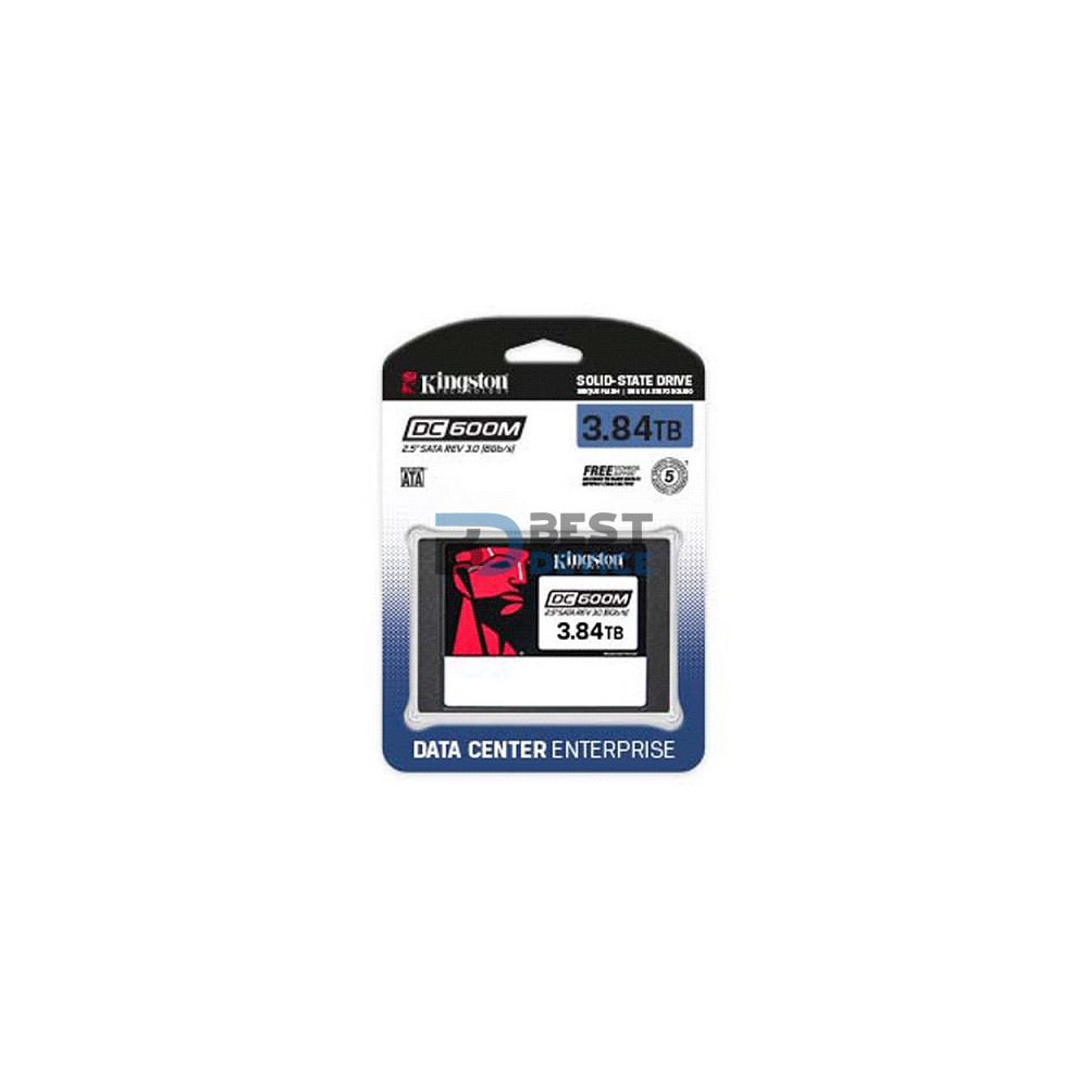 SSD KINGSTON 3.84TB SEDC600M/3840G 2.5 SATA3 PARA SERVIDORES