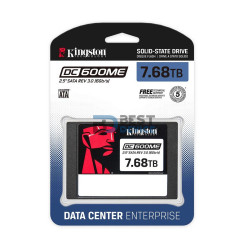 SSD KINGSTON 7.68TB SEDC600ME/7680G 2.5 SATA3 PARA SERVIDORES