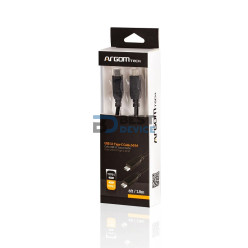 CABLE ARGOMTECH ARG-CB-0063 USB 3.1 TYPE C 6 PIES 1.8M