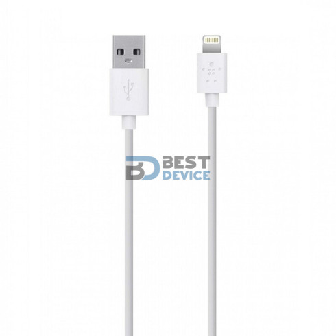 CABLE BELKIN LIGHTNING IOS USB-A F8J023BT04-WHT