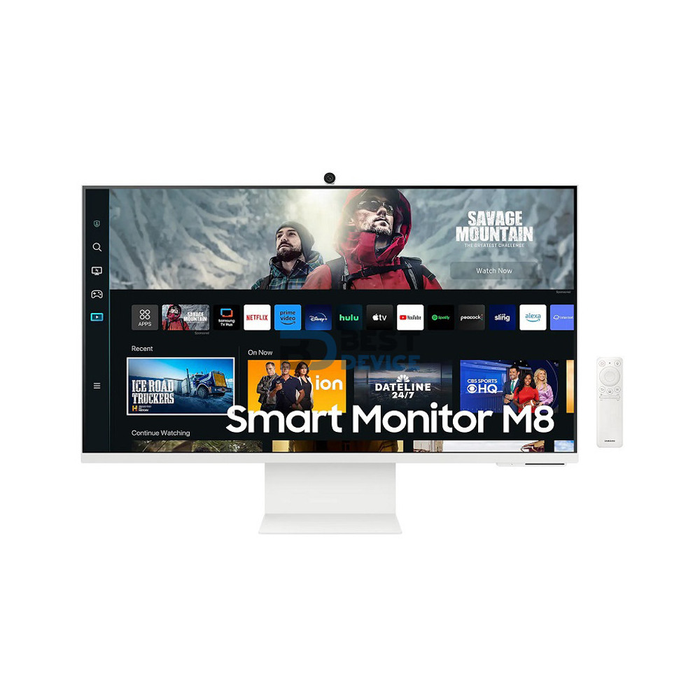 MONITOR SAMSUNG 32" LS32CM801UNXZA UHD 4K SMART M80C
