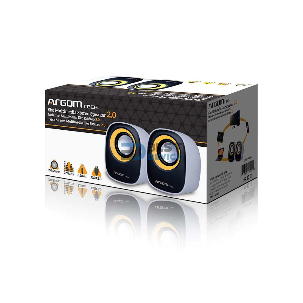 PARLANTE ARGOMTECH ARG-SP-1020 EKO BL/NAR