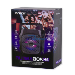 PARLANTE ARGOMTECH ARG-SP-3042BK K6 RUMBAMBOX