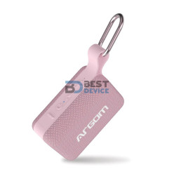 PARLANTE ARGOMTECH ARG-SP-3110PK BOOGIELINK ROSA/RES AGUA
