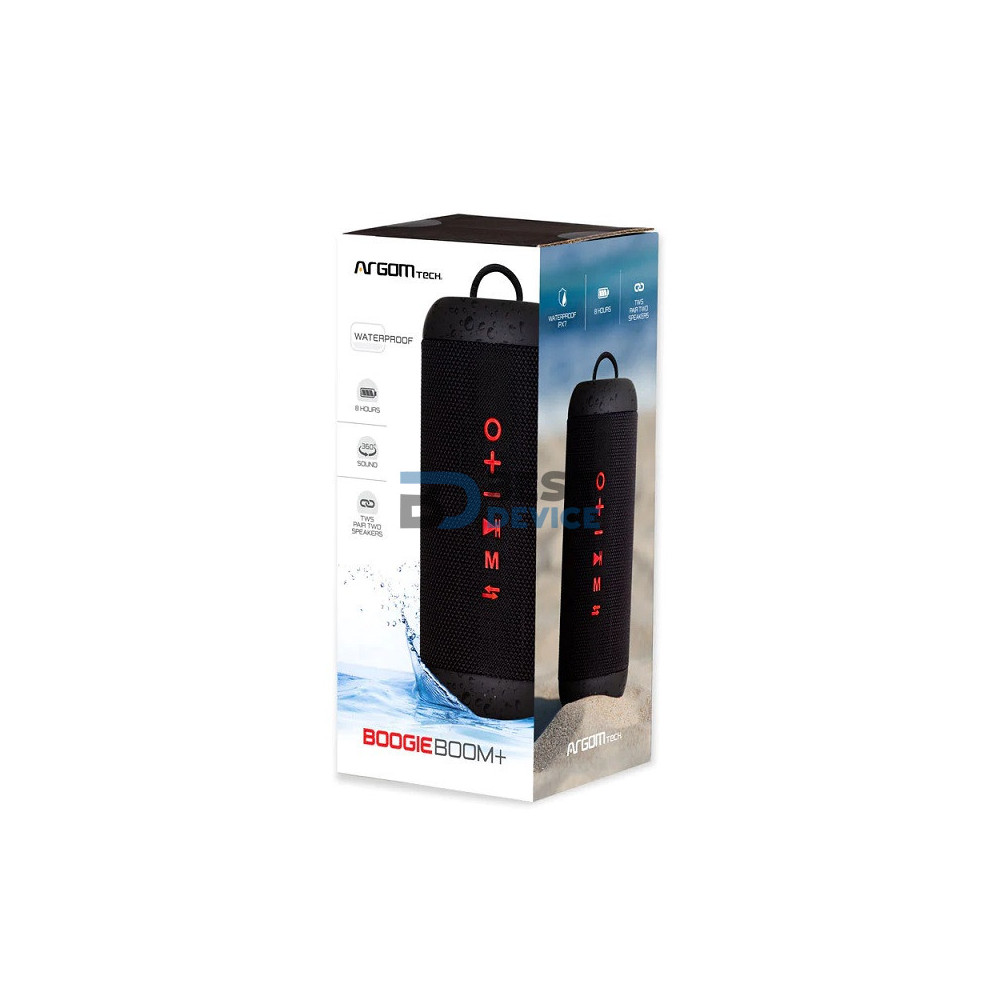 PARLANTE ARGOMTECH ARG-SP-3126BK BOOGIEBOOM WIR BT NEGRO