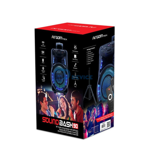 PARLANTE ARGOMTECH ARG-SP-4090BK WIR CON SOPORTE