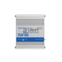 SWITCH TELTONIKA TSW100 4P POE+