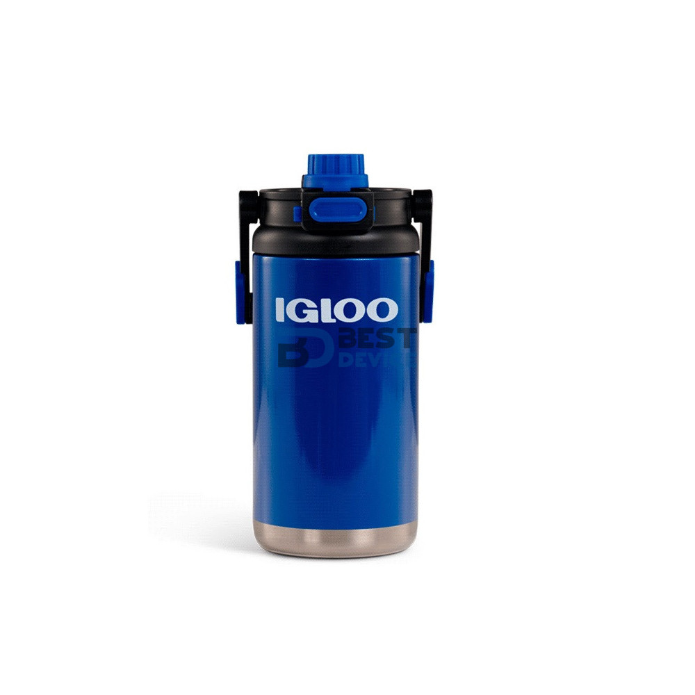 BOTELLA TÉRMICA IGLOO 1.6L CHUG AZUL CON MANIJA 31485