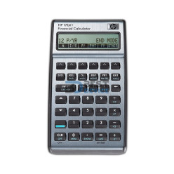 CALCULADORA FINANCIERA HP 17BII+ 2 LINEAS FORM VERTICAL PLATA